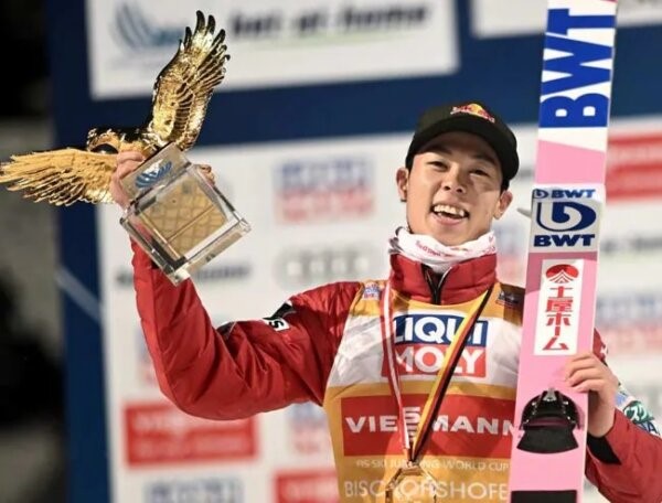 スキーオリンピック日本代表の小林陵侑
