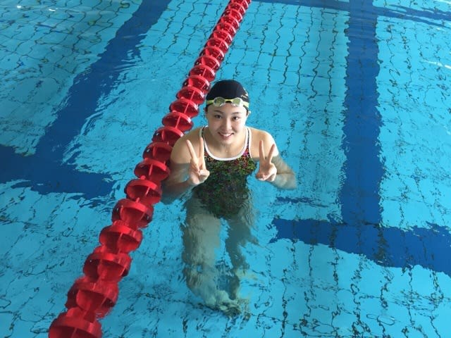 水泳選手の増田葵