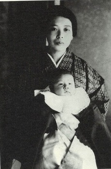 高倉健と母親