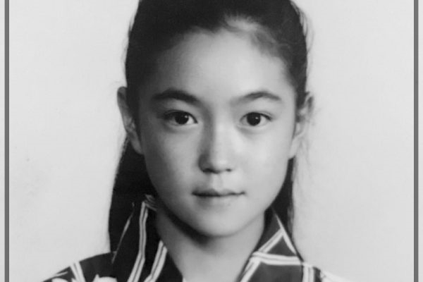 若村麻由美さん、日舞11歳