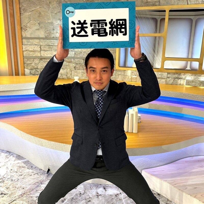 BSテレビアナウンサーの中垣正太郎（なかがきしょうたろう）アナ。
