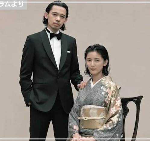 藤井萩花さん結婚写真