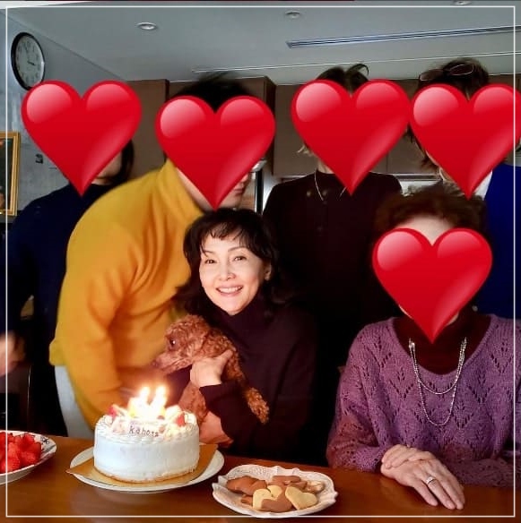 南果歩さん姉妹誕生会