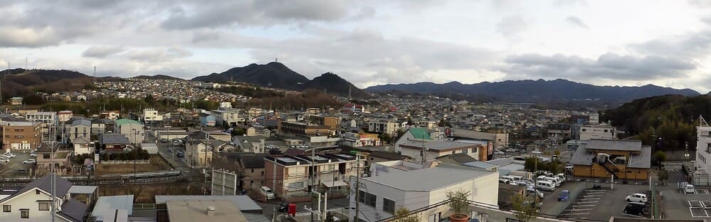 山口町周辺の風景