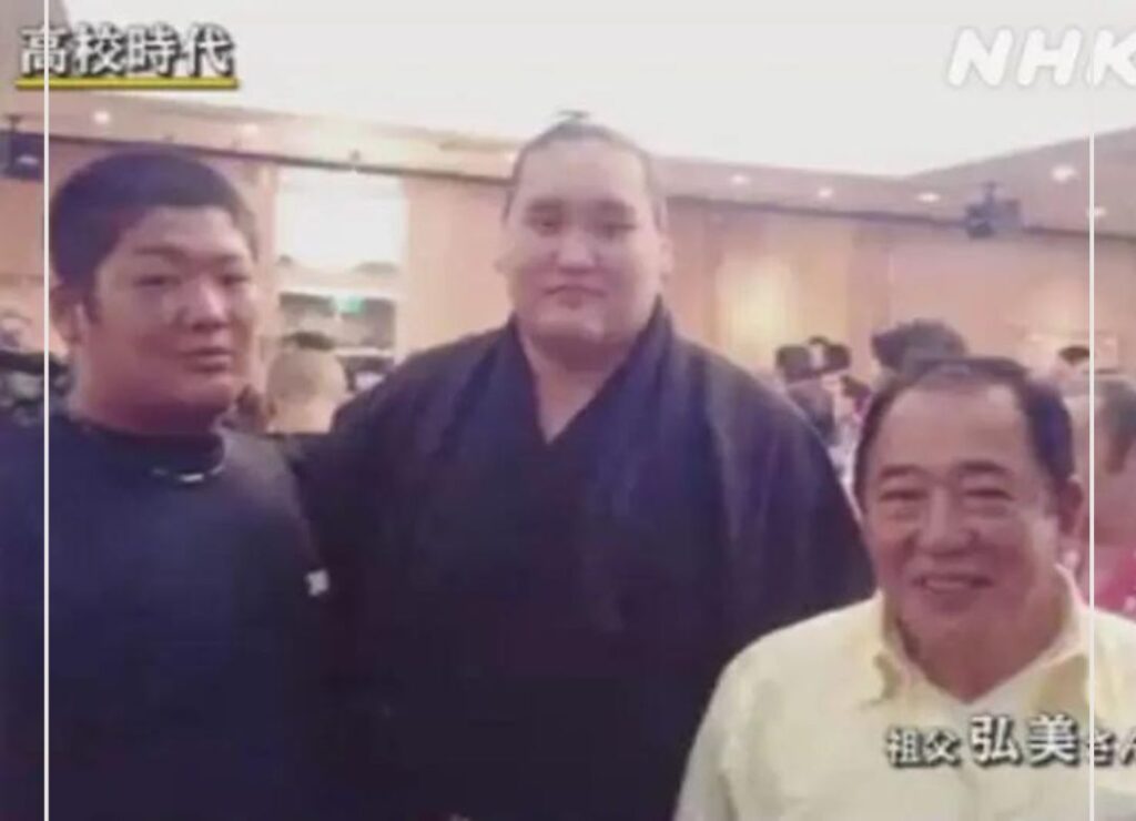 尊富士さんと照ノ富士さんと祖父