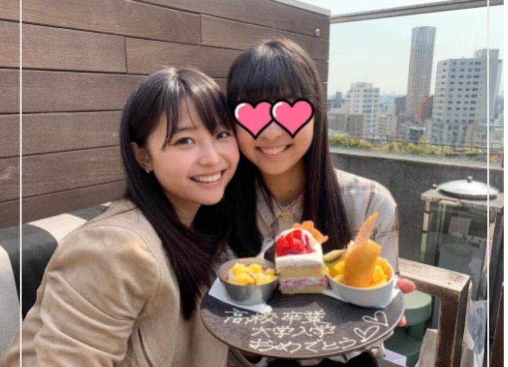 渡邊渚さんと妹